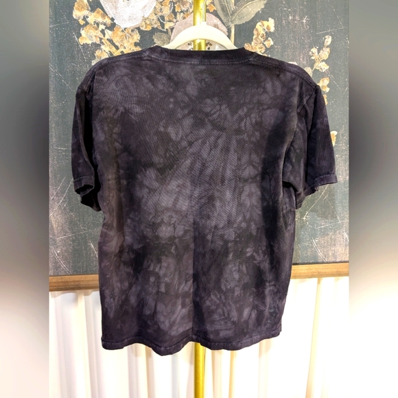 The Mountain Happy Wolf Tie Dye Tee 100% Cotton Adult Size Small - Picture 4 of 4
